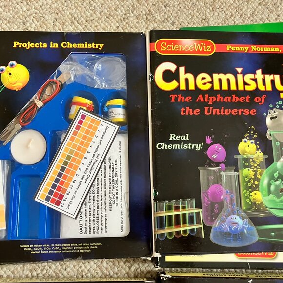 4 ScienceWiz boxes Chemistry Light DNA Cells Biology Home Science Experiment - Picture 5 of 10